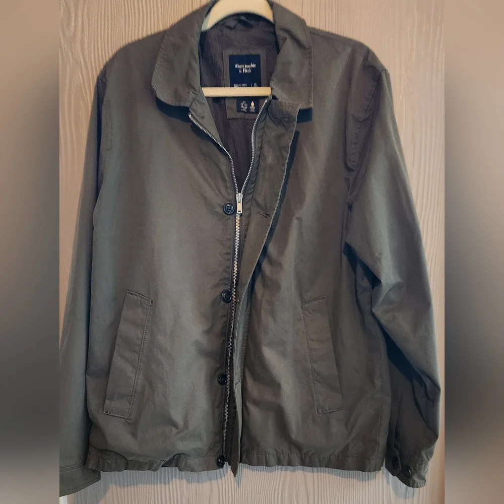 Abercrombie & Fitch Olive Green Jacket